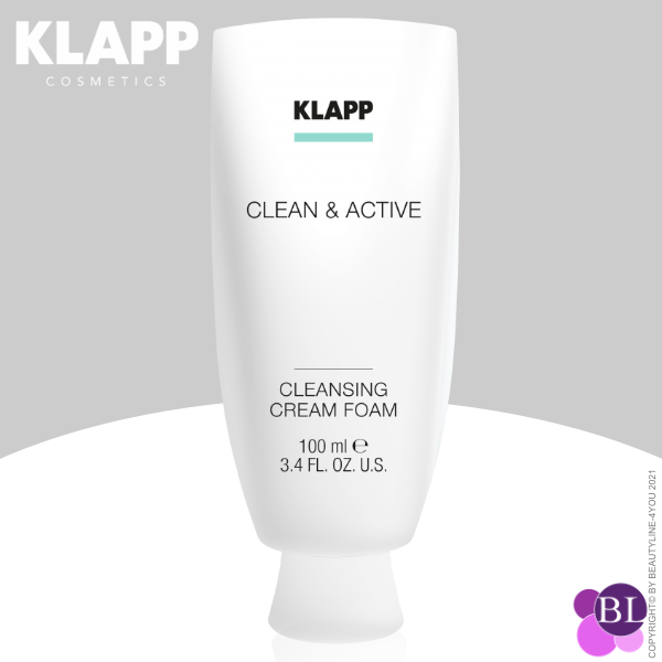 KLAPP Clean & Active CLEANSING CREAM FOAM